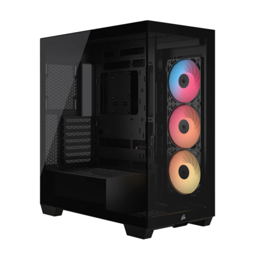 Gabinete Corsair 3500X RS-R ARGB Mid-Tower TG Black