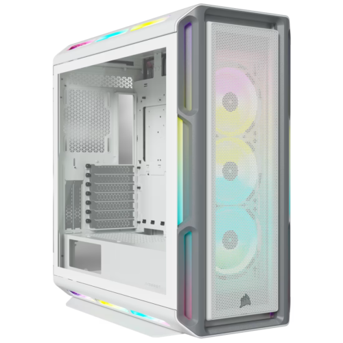 Gabinete Corsair ICUE 5000T RGB TG Mid-Tower White