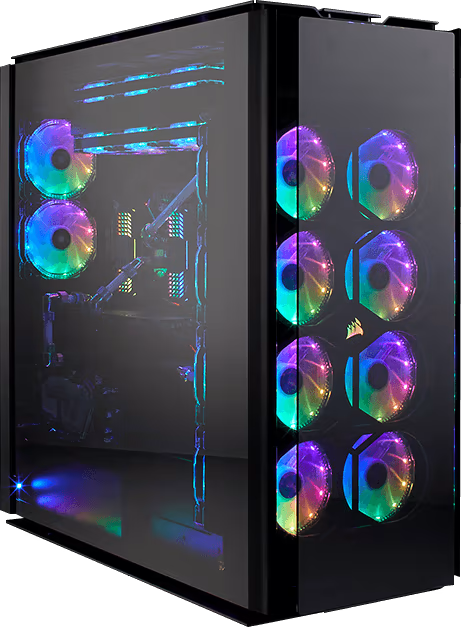 Gabinete Corsair Obsidian 1000D ATX Tempered Glass Black