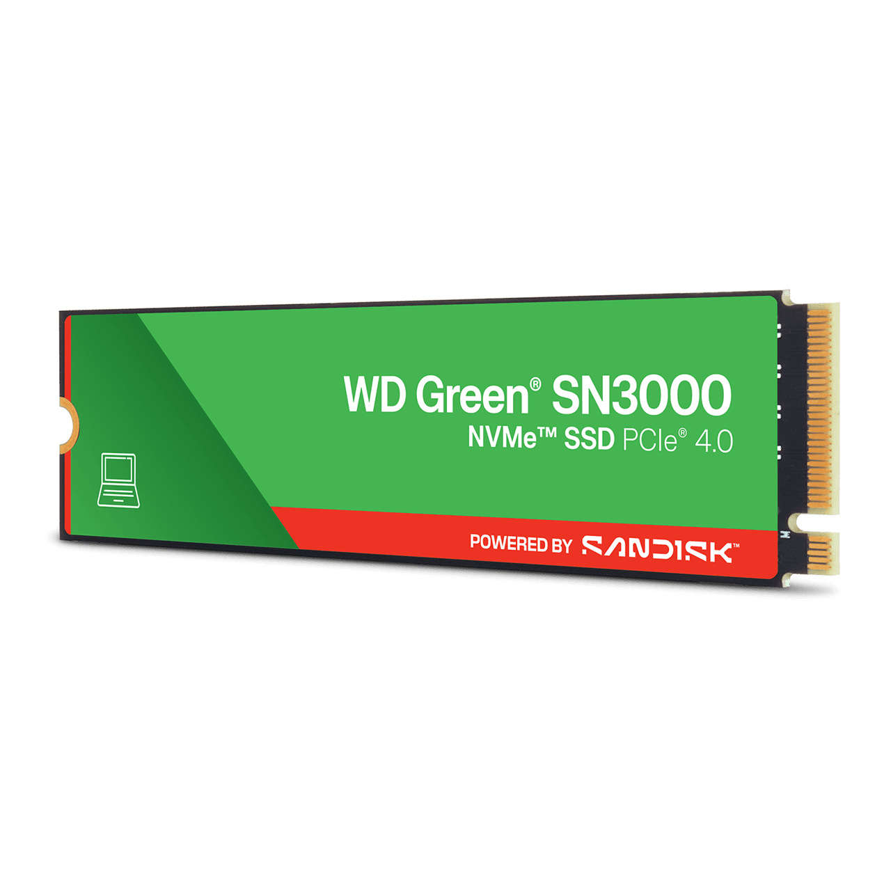 Disco SSD NVMe 500GB WD Green SN3000 PCIe Gen4