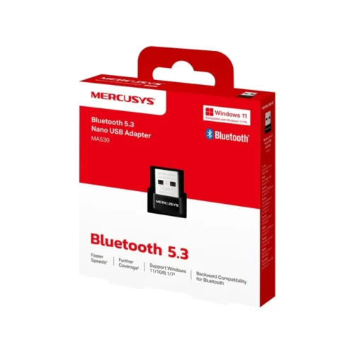 Adaptador Bluetooth Mercusys MA530 BT 5.3 USB Nano