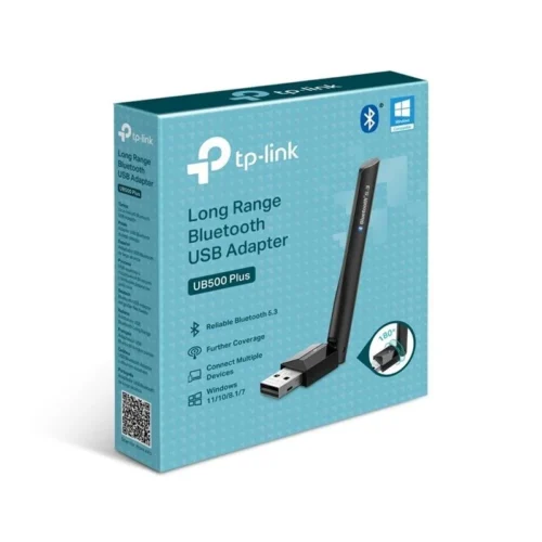 Adaptador TP-Link UB500 Plus Bluetooth 5.0 USB Nano Largo Alcance
