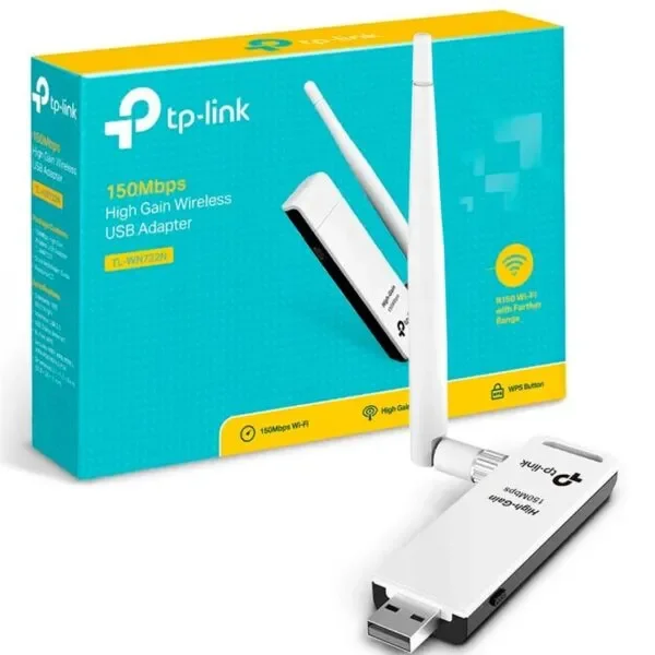 ADAPTADOR TP-LINK USB WIFI WN722N