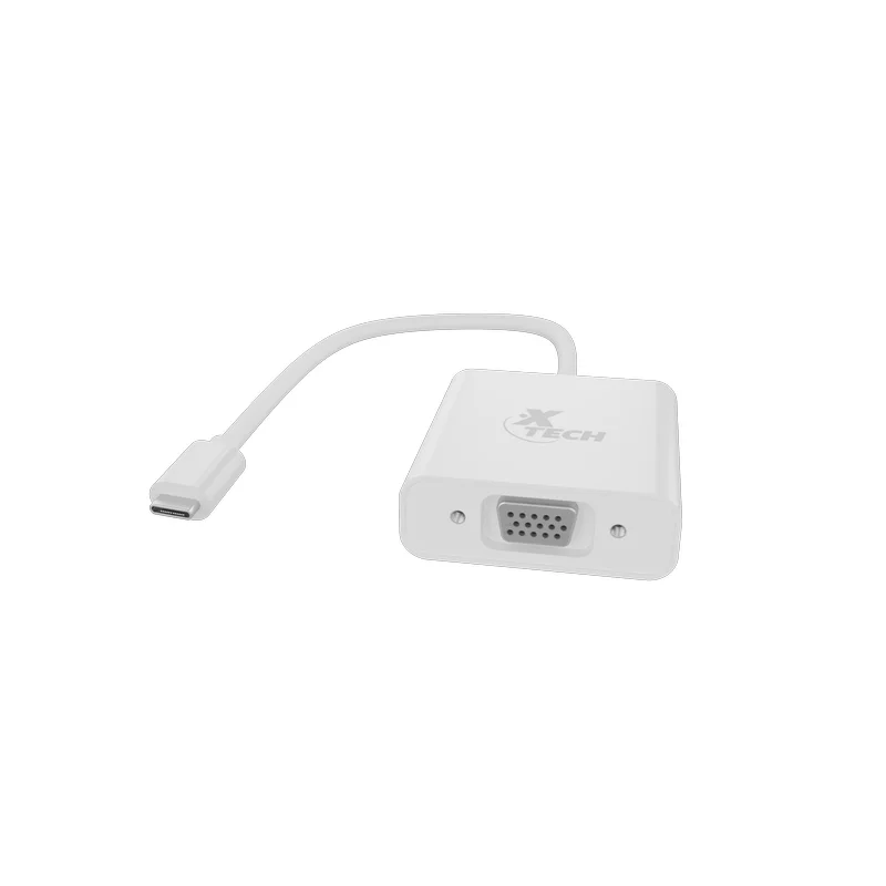 Adaptador Xtech Usb Tipo C Macho a Vga Hembra