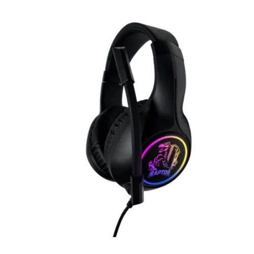 Auricular Gamer Raptor Shadow Core RGB 7.1 Cancelacion Sonido