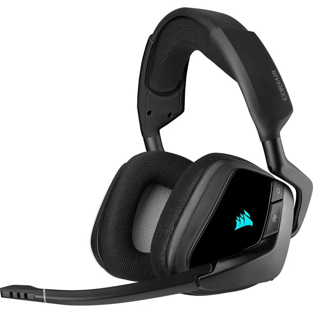 AURICULARES CORSAIR VOID RGB ELITE WIRELESS 7.1 SURROUND CARBON