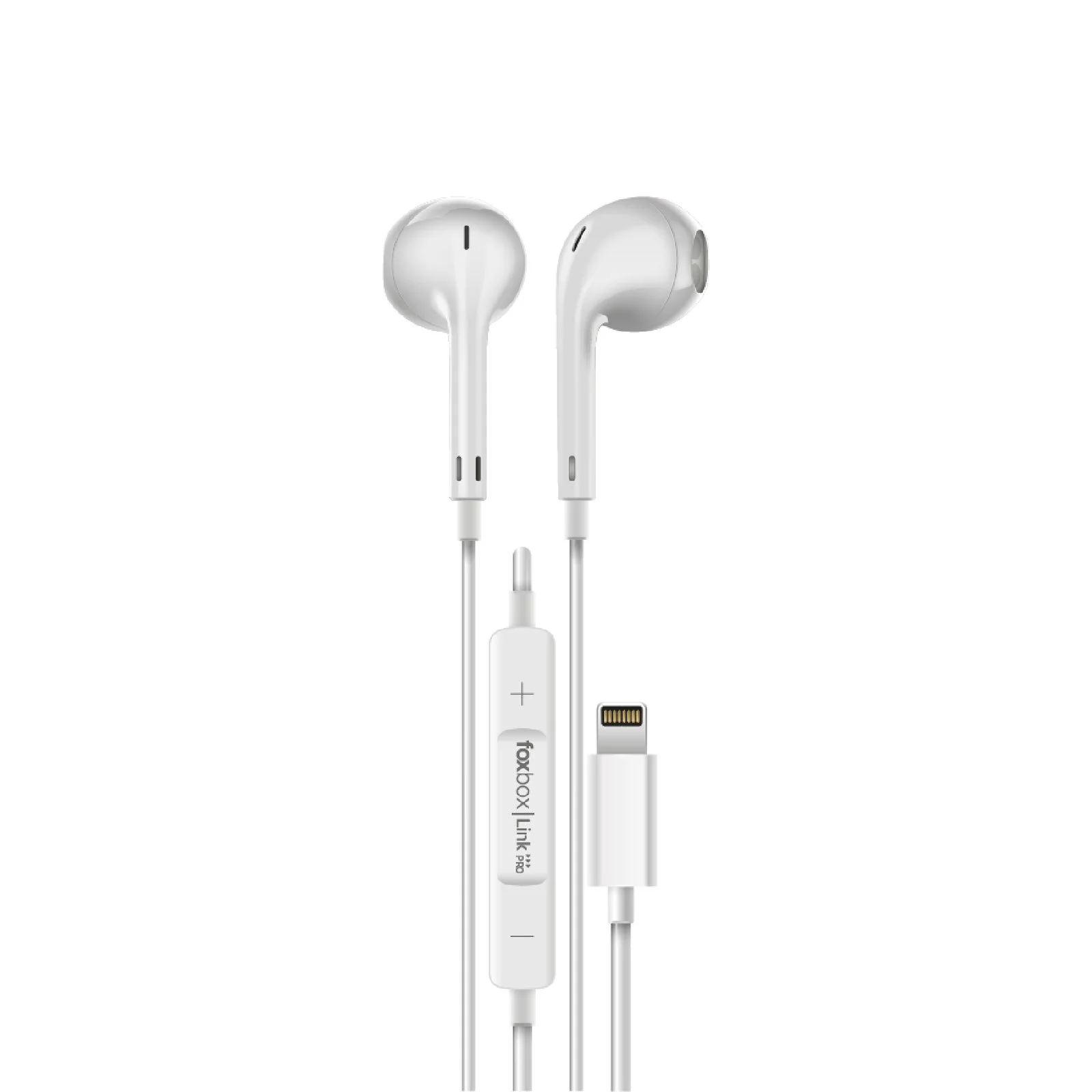 AURICULARES FOXBOX BOOST LINK PRO LIGHTNING BLANCO BT