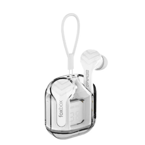 Auriculares Foxbox TWS Boost Gemma Blanco BT 5.1
