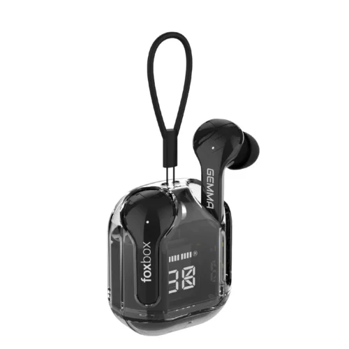 Auriculares Foxbox TWS Boost Gemma Negro BT 5.1