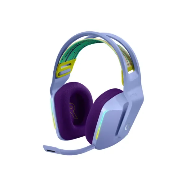 Auriculares Gamer Logitech G733 Lightsync RGB Lilac