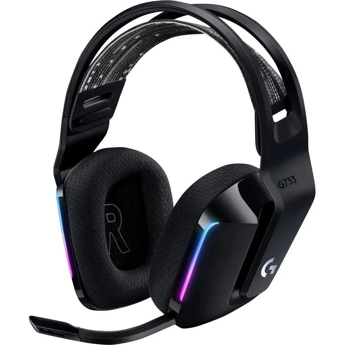 AURICULARES GAMER LOGITECH G733 LIGHTSYNC RGB NEGRO