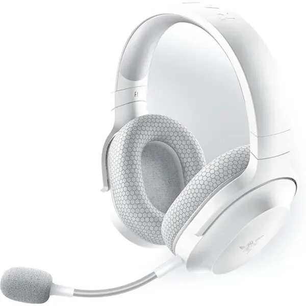 AURICULARES GAMER RAZER BARRACUDA X (2022) WIRELESS MERCURY WHITE