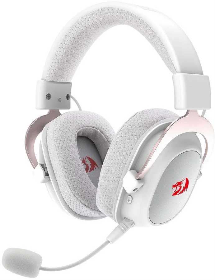 Auriculares Gamer Redragon H510 Zeus X Pro Wireless White