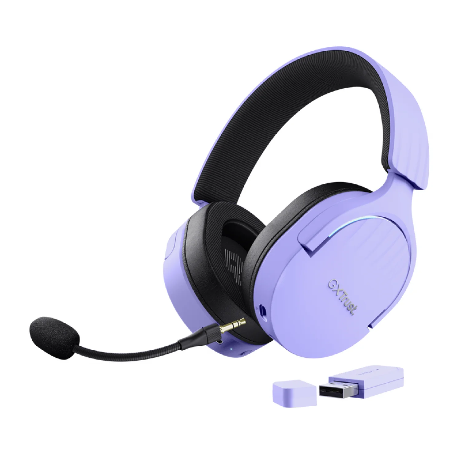 AURICULARES GAMER TRUST FAYZO WIRELESS PURPLE GXT 491