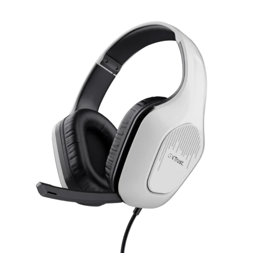 Auriculares Gamer Trust Zirox White GXT 415W
