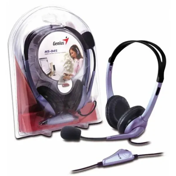 Auriculares Genius HS 04SP Dual Jack