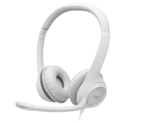 Auriculares Logitech H390 White