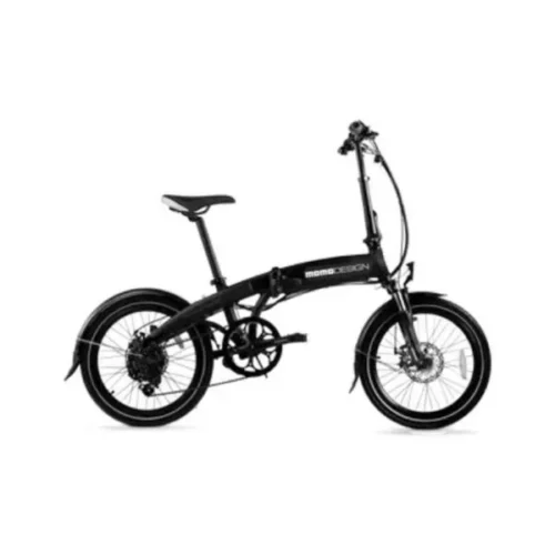 Bicicleta Electrica Momo Design Ibiza 20 Negro + Blanco