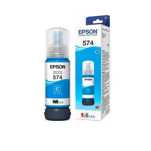 Botella de Tinta Epson 574 Cian para L8050