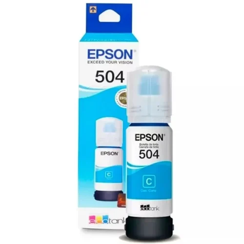 Botella de Tinta Epson T504220-AL Cyan Para L4150/60/61/71/91
