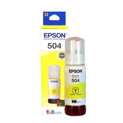 Botella de Tinta Epson T504420-AL Amarillo Para L4150/60/61/71