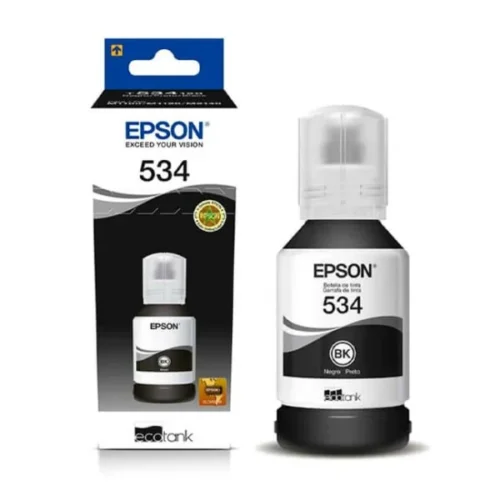 Botella de Tinta Epson T534120-AL Negro Para M1120/M2120/M3170