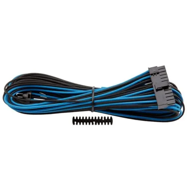 CABLE MALLADO CORSAIR ATX 24 PINES TIPO 4 3ER GEN AZUL Y NEGRO
