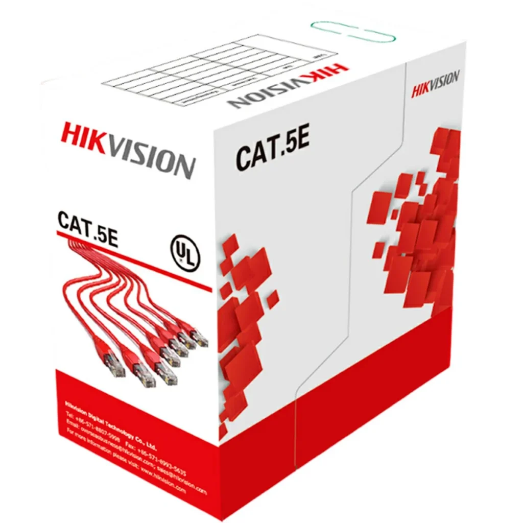Cable UTP Hikvision CAT5e 305M Interior