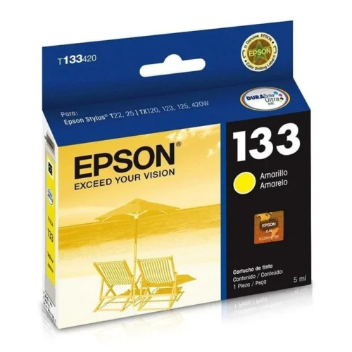 Cartucho Epson Amarillo T133420-AL Para T25/TX125/TX420W