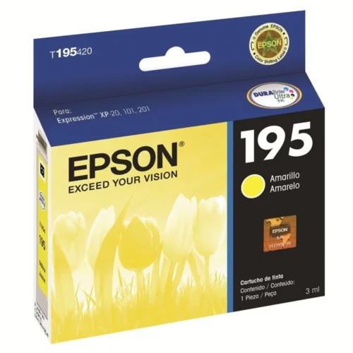 Cartucho Epson Amarillo T195420-AL Para XP201/XP211