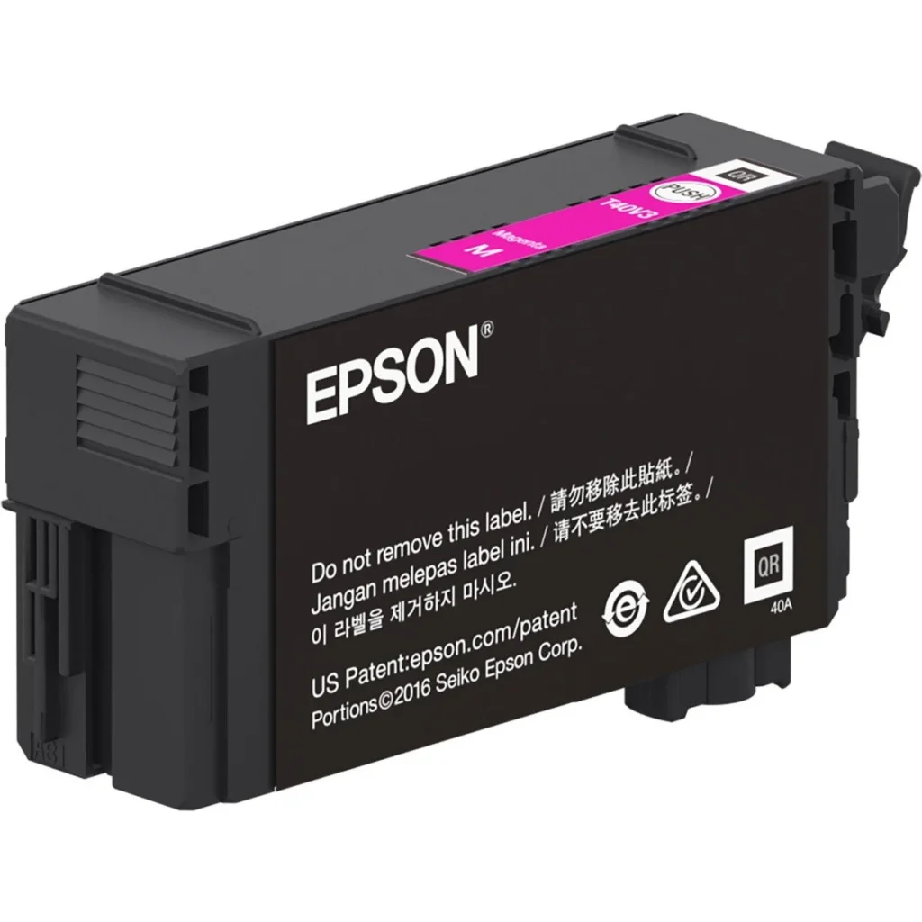 Cartucho Epson Magenta T40W320 Para Plotter T3170 50 Ml.