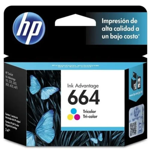 Cartucho HP 664 Tricolor