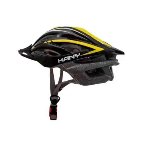 Casco Kany MTB Negro y Amarillo Talle L H3M-YL