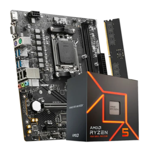 Combo AMD Ryzen 5 7600 + A620 + 16GB RAM