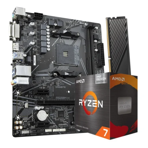 Combo AMD Ryzen 7 5700G + A520 + 16GB RAM