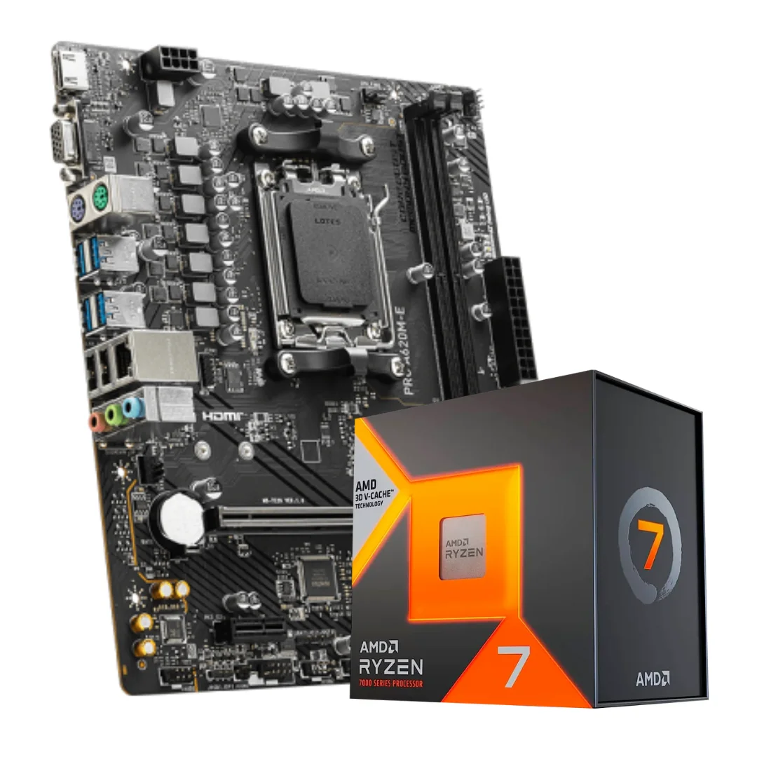 COMBO AMD RYZEN 7 7800X3D + A620