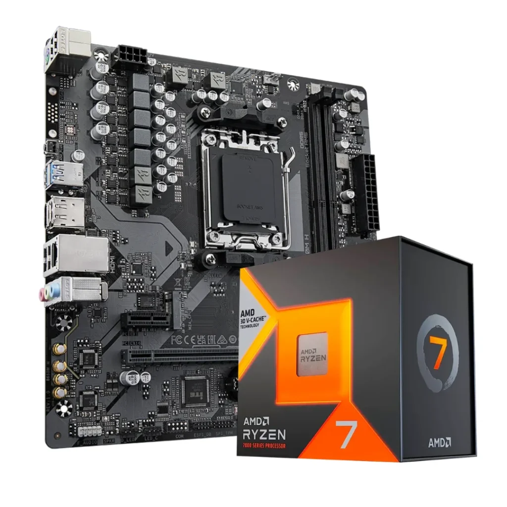 Combo AMD Ryzen 7 7800X3D + B650