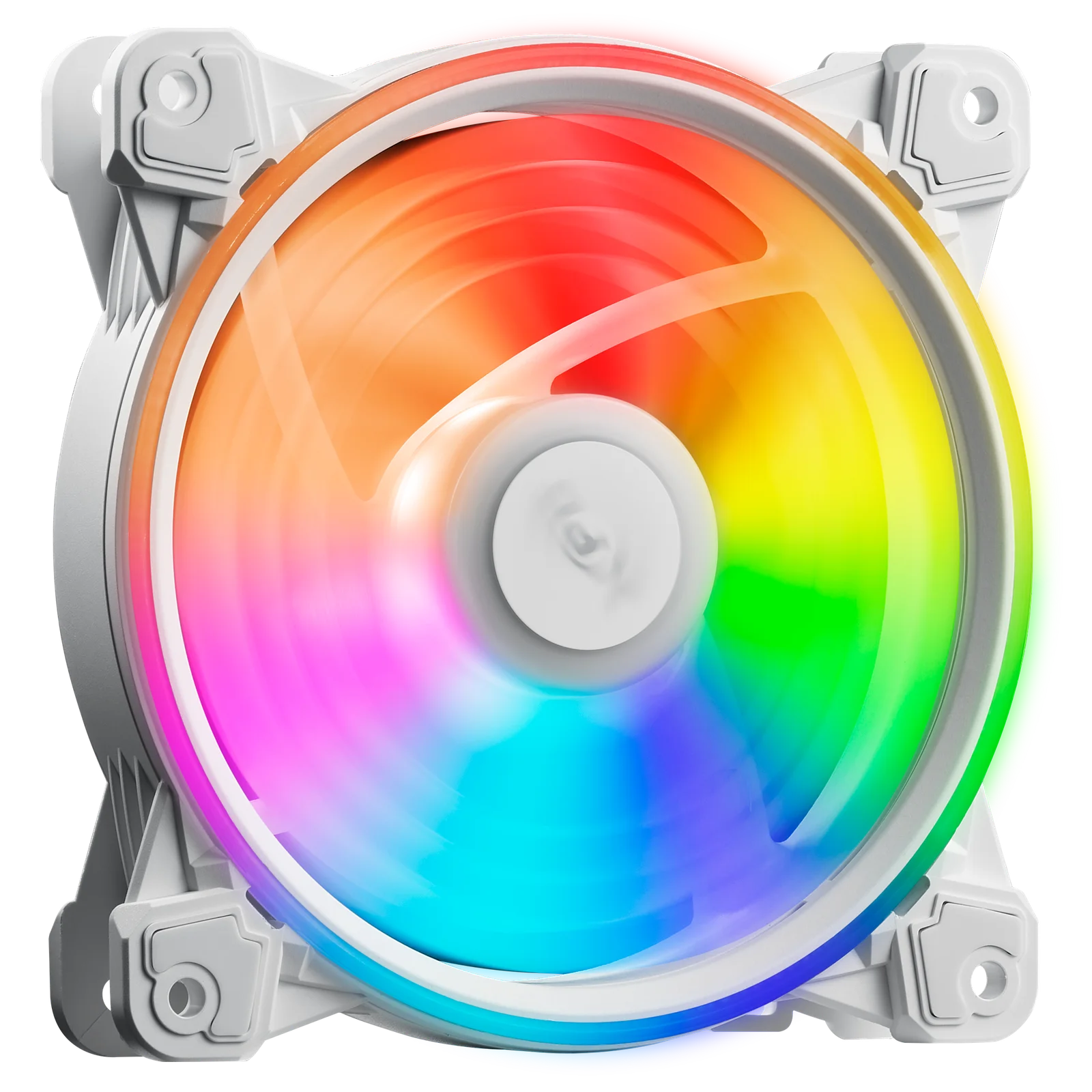 COOLER FAN ADATA XPG HURRICANE 120 ARGB PWM BLANCO