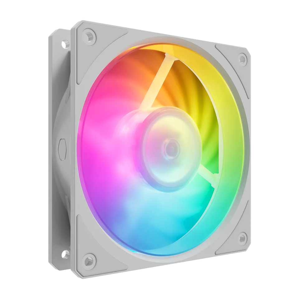 COOLER FAN COOLER MASTER MOBIUS 120P ARGB WHITE EDITION