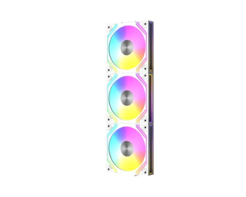 Cooler Fan Raidmax x3 120mm X-Air ARGB PWM White