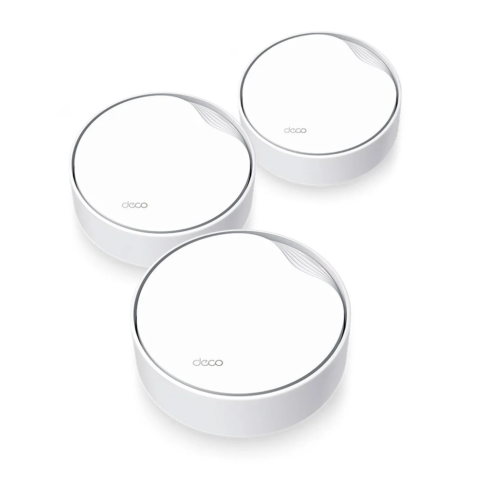 DECO X50 POE PACK DE 3 MESH TP LINK AX3000 WIFI GIGABIT