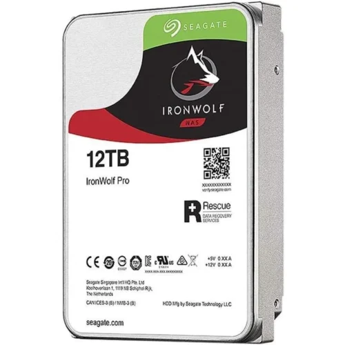 Disco Rígido HDD 12TB Seagate Ironwolf Pro 3.5 SATA