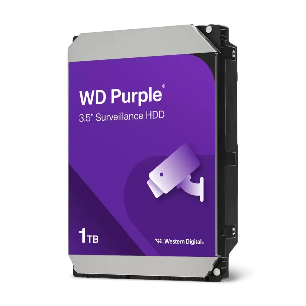 Disco Rígido HDD 1TB Western Digital Purple 3.5 SATA