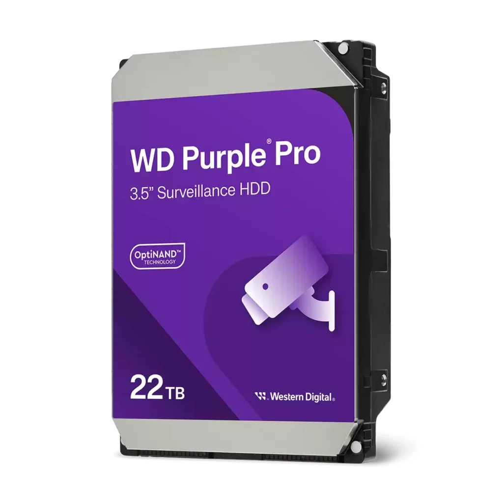 Disco Rígido HDD 22TB Western Digital Purple Pro 3.5 SATA