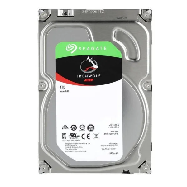 DISCO RÍGIDO HDD 4TB SEAGATE IRONWOLF 3.5 SATA