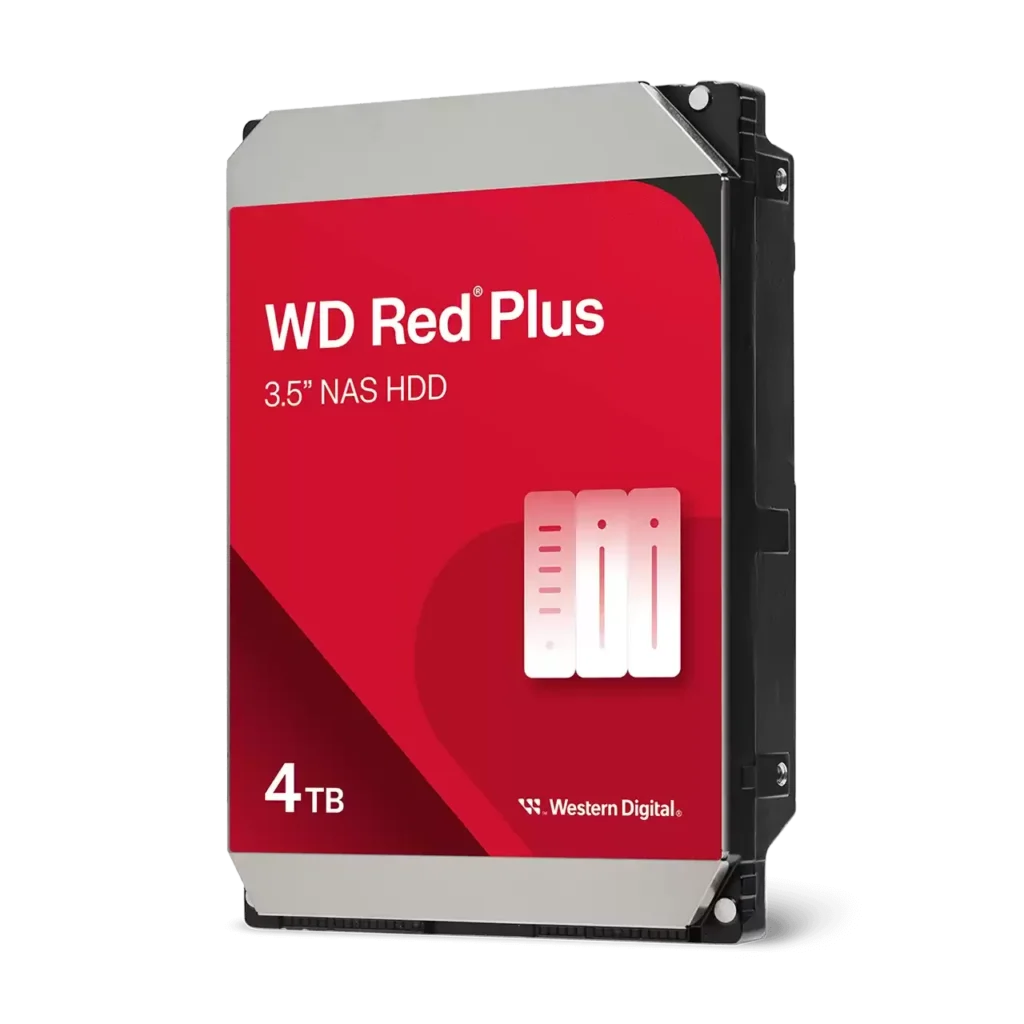 Disco Rígido HDD 4TB Western Digital Red 3.5 SATA