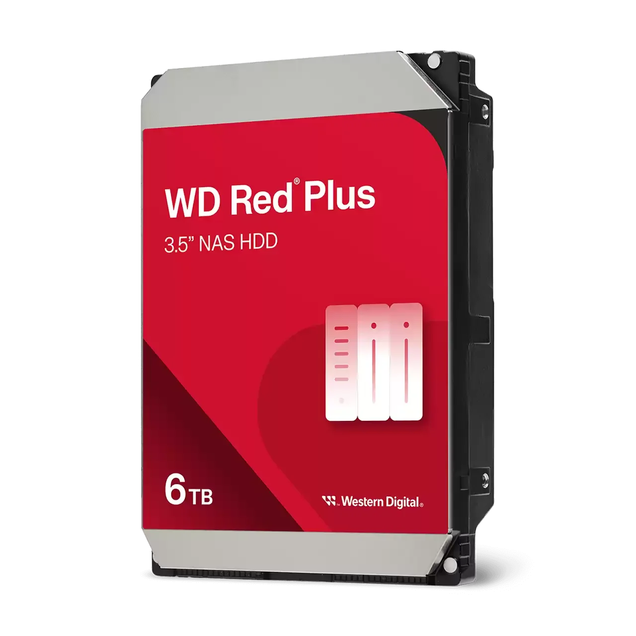 DISCO RÍGIDO HDD 6TB WESTERN DIGITAL RED 3.5 SATA 256MB 5640 RPM
