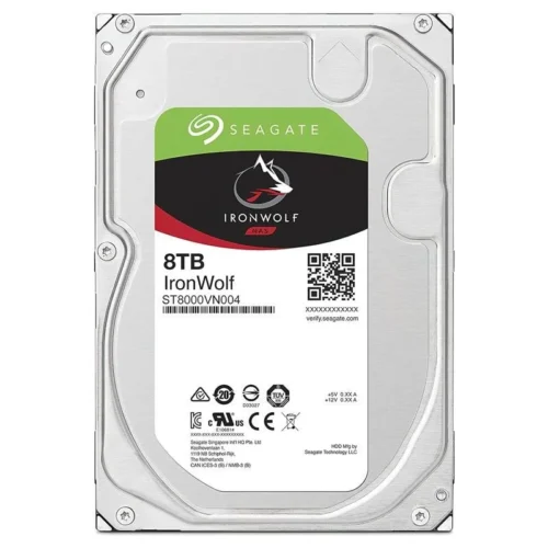 Disco Rígido HDD 8TB Seagate IronWolf 3.5 SATA