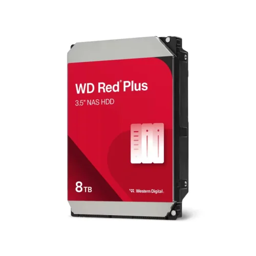 Disco Rígido HDD 8TB Western Digital Red 3.5 SATA 256MB 5400RPM