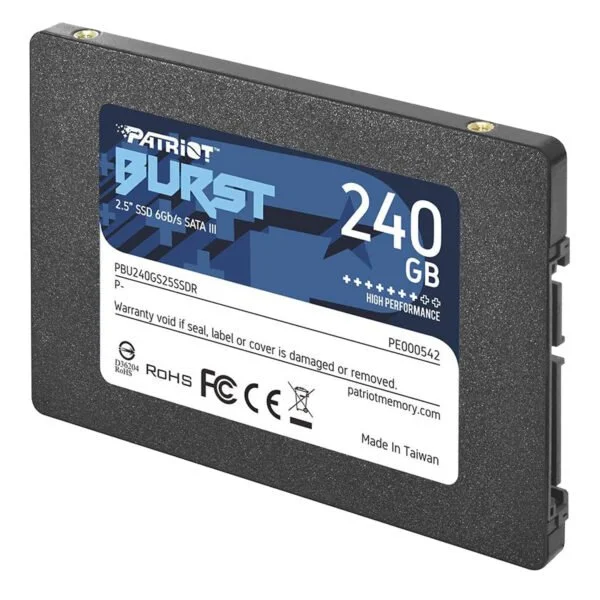 Disco SSD 240GB Patriot Burst 2.5